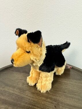 Douglas The Cuddle Toy German Shepherd Plush Stuffed Animal Toy Black Brown